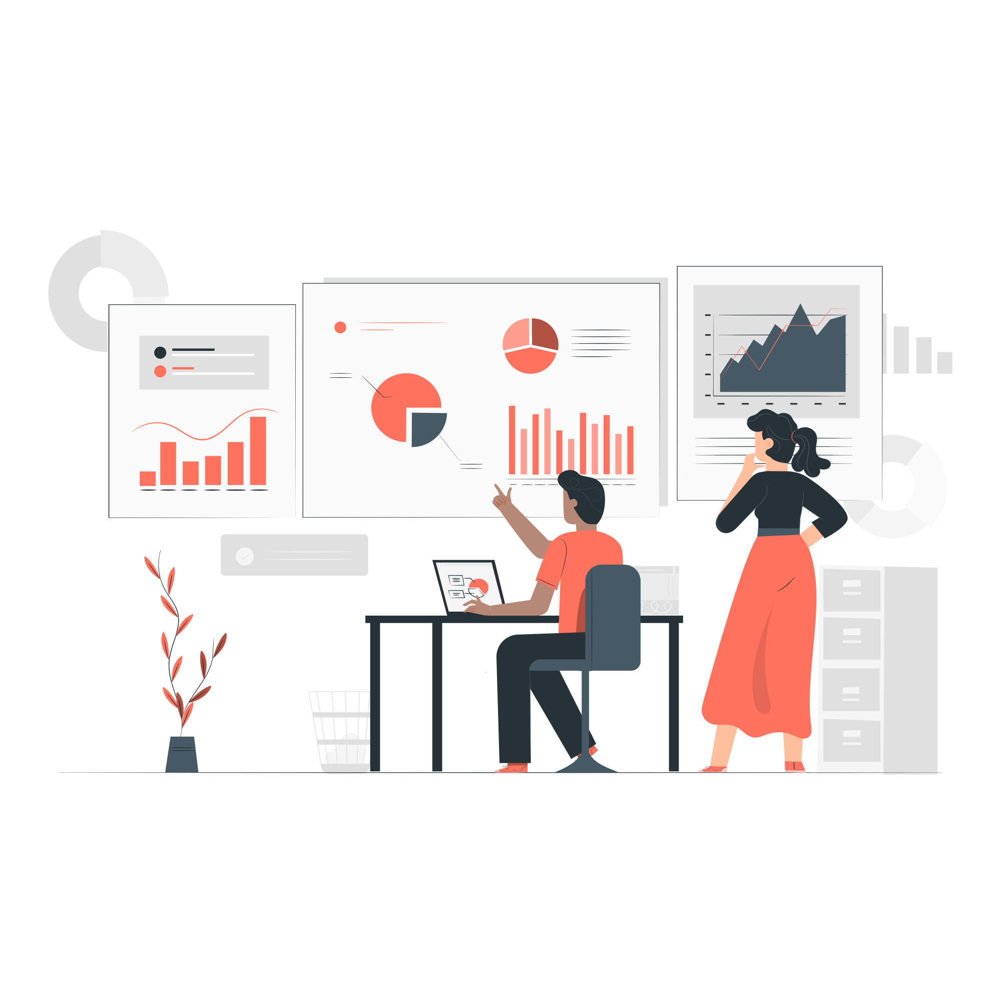 Data Analytics Illustration